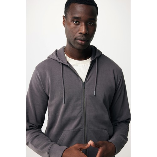 Iqoniq Abisko recycled cotton zip through hoodie