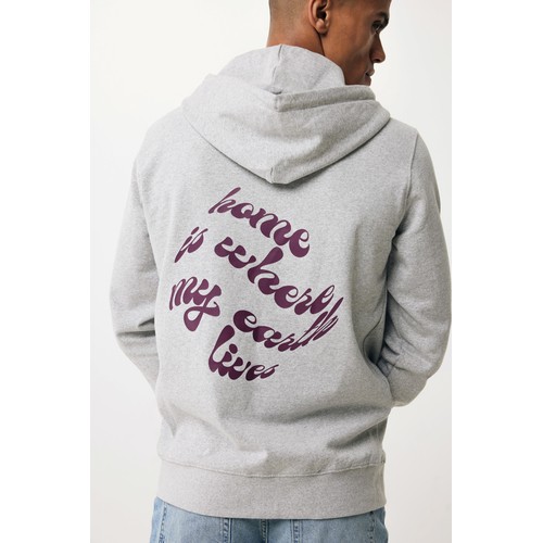 Iqoniq Abisko recycled cotton zip through hoodie