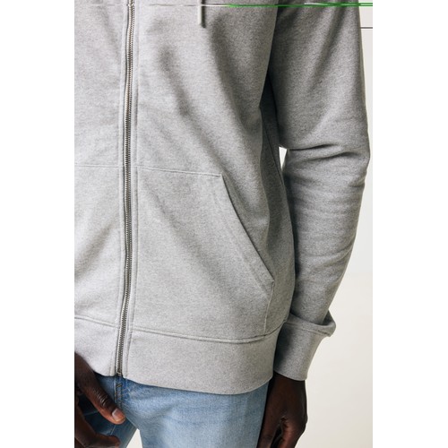 Iqoniq Abisko recycled cotton zip through hoodie