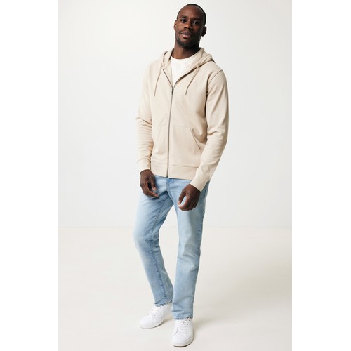 Iqoniq Abisko recycled cotton zip through hoodie