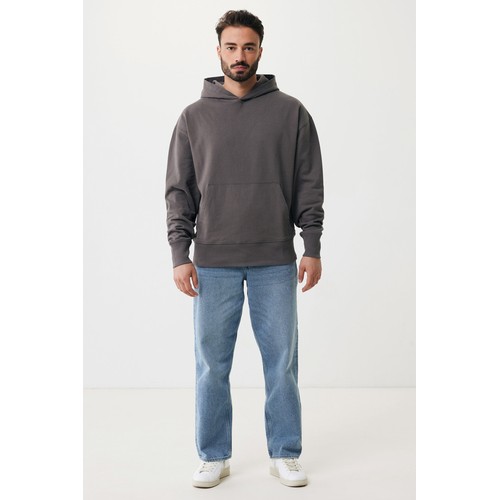 Iqoniq Yoho recycled cotton relaxed hoodie
