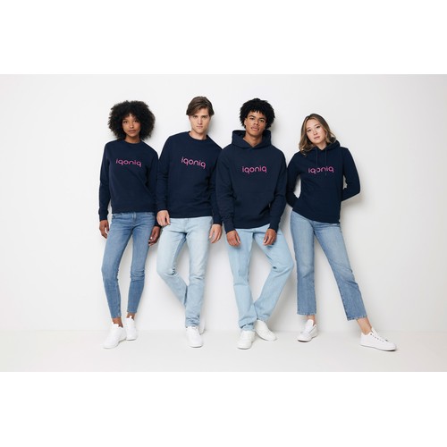 Iqoniq Yoho recycled cotton relaxed hoodie