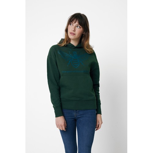 Iqoniq Yoho recycled cotton relaxed hoodie