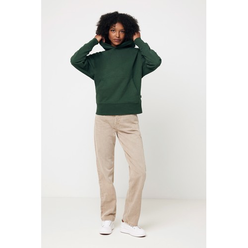 Iqoniq Yoho recycled cotton relaxed hoodie