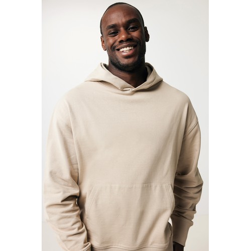 Iqoniq Yoho recycled cotton relaxed hoodie