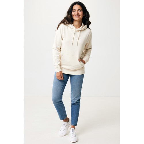 Iqoniq Torres recycled cotton hoodie undyed