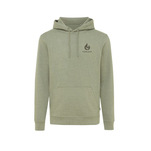 Iqoniq Torres recycled cotton hoodie undyed
