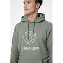 Iqoniq Torres recycled cotton hoodie undyed