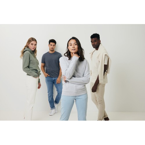 Iqoniq Torres recycled cotton hoodie undyed