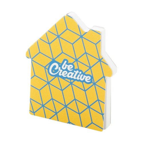 Custom sticky notepad CreaStick House