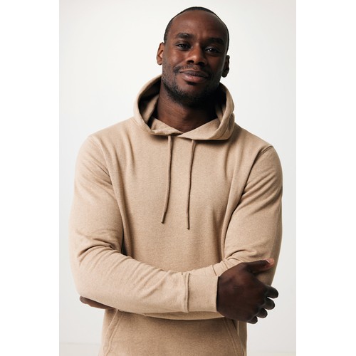 Iqoniq Torres recycled cotton hoodie undyed