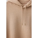Iqoniq Torres recycled cotton hoodie undyed