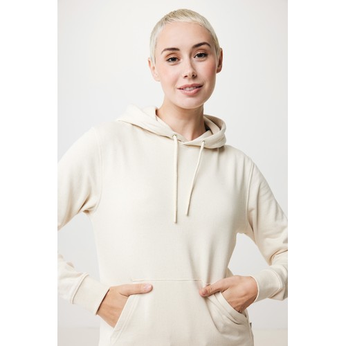 Iqoniq Torres recycled cotton hoodie undyed