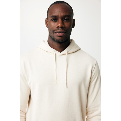 Iqoniq Torres recycled cotton hoodie undyed