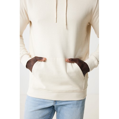 Iqoniq Torres recycled cotton hoodie undyed