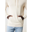 Iqoniq Torres recycled cotton hoodie undyed