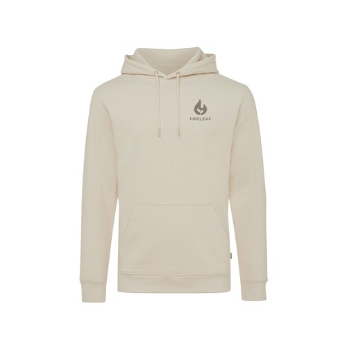 Iqoniq Torres recycled cotton hoodie undyed