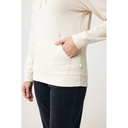 Iqoniq Torres recycled cotton hoodie undyed