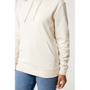 Iqoniq Torres recycled cotton hoodie undyed