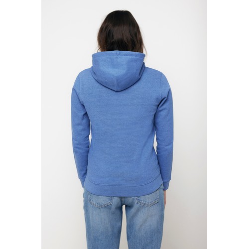 Iqoniq Torres recycled cotton hoodie undyed