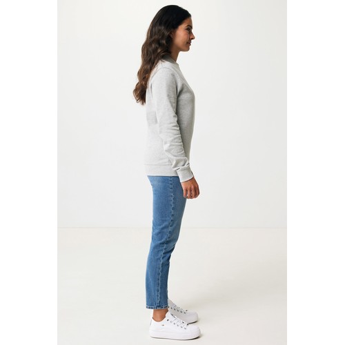 Iqoniq Denali recycled cotton crew neck undyed