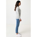 Iqoniq Denali recycled cotton crew neck undyed