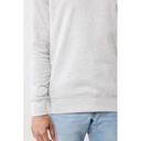 Iqoniq Denali recycled cotton crew neck undyed