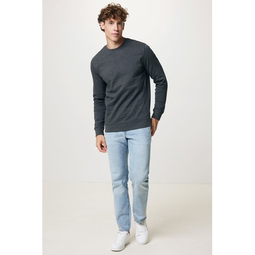 Iqoniq Denali recycled cotton crew neck undyed