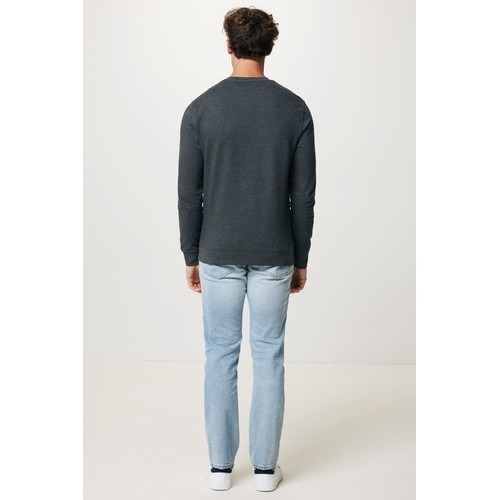 Iqoniq Denali recycled cotton crew neck undyed