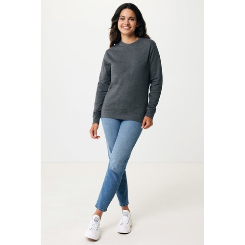 Iqoniq Denali recycled cotton crew neck undyed