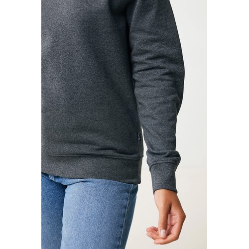 Iqoniq Denali recycled cotton crew neck undyed