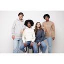 Iqoniq Denali recycled cotton crew neck undyed