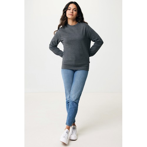Iqoniq Denali recycled cotton crew neck undyed
