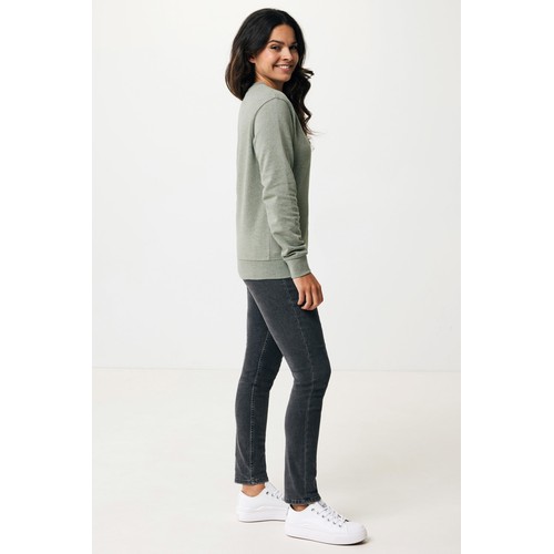 Iqoniq Denali recycled cotton crew neck undyed