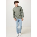 Iqoniq Denali recycled cotton crew neck undyed