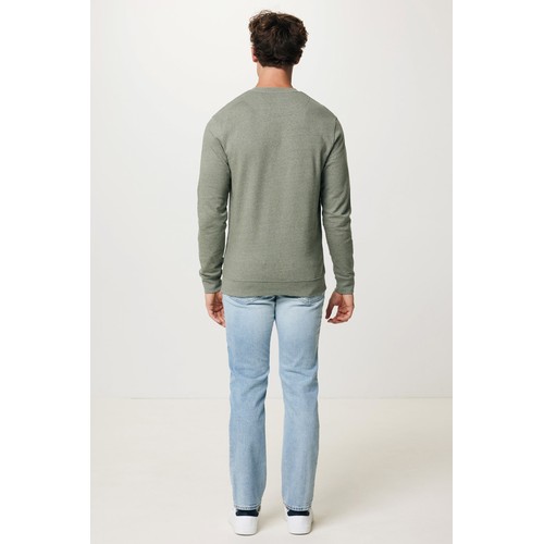 Iqoniq Denali recycled cotton crew neck undyed