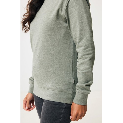 Iqoniq Denali recycled cotton crew neck undyed