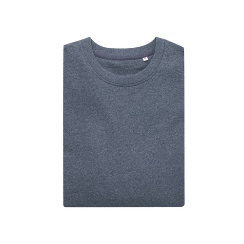 Iqoniq Denali recycled cotton crew neck undyed