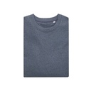 Iqoniq Denali recycled cotton crew neck undyed