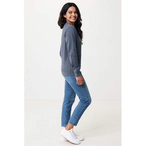 Iqoniq Denali recycled cotton crew neck undyed