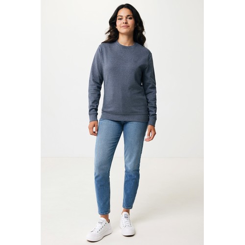 Iqoniq Denali recycled cotton crew neck undyed