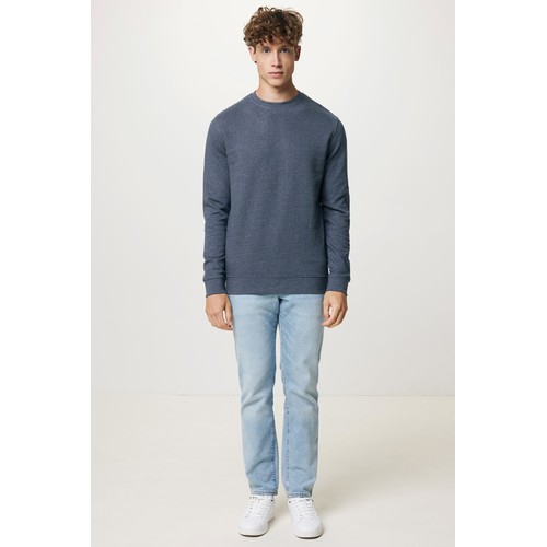 Iqoniq Denali recycled cotton crew neck undyed