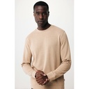Iqoniq Denali recycled cotton crew neck undyed