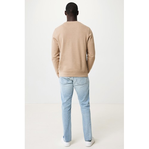 Iqoniq Denali recycled cotton crew neck undyed