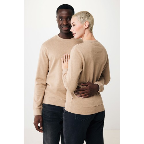 Iqoniq Denali recycled cotton crew neck undyed
