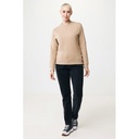 Iqoniq Denali recycled cotton crew neck undyed