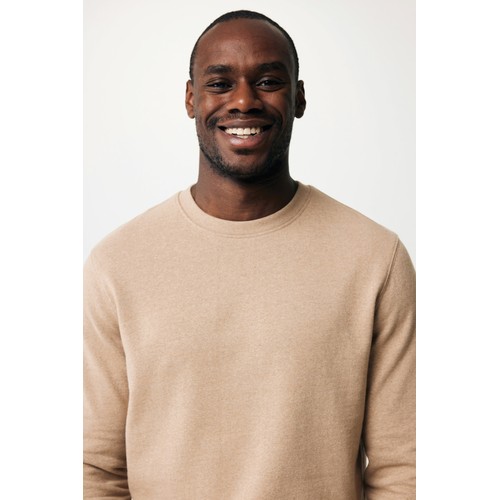 Iqoniq Denali recycled cotton crew neck undyed