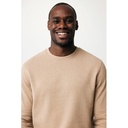 Iqoniq Denali recycled cotton crew neck undyed