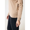 Iqoniq Denali recycled cotton crew neck undyed