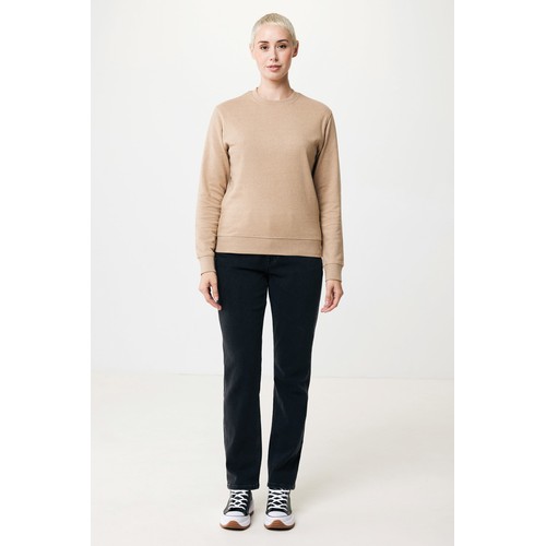 Iqoniq Denali recycled cotton crew neck undyed